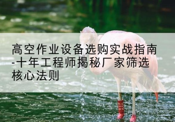 福海剪叉式升降机厂家-高空作业设备选购实战指南-十年工程师揭秘厂家筛选核心法则